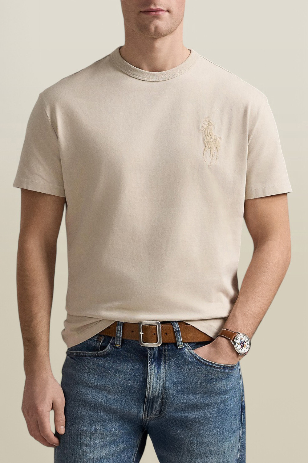 תמונת דוגמן קידמית של חולצת טי POLO RALPH LAUREN