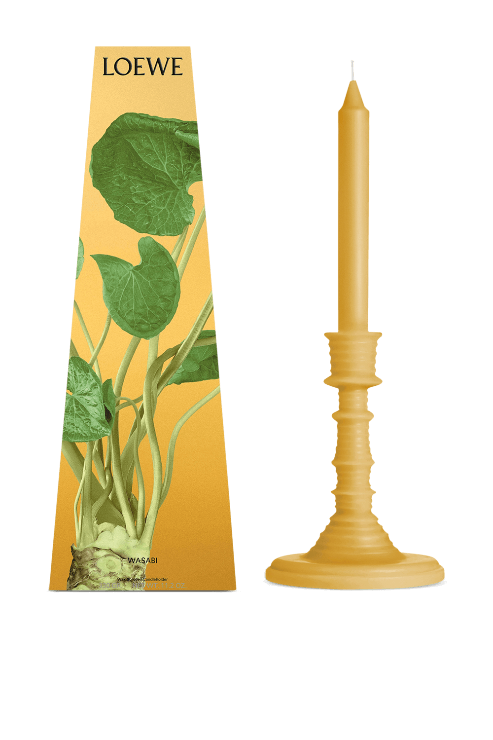 תמונה אחורית של LOEWE Wasabi Wax Candleholder LOEWE PERFUMES