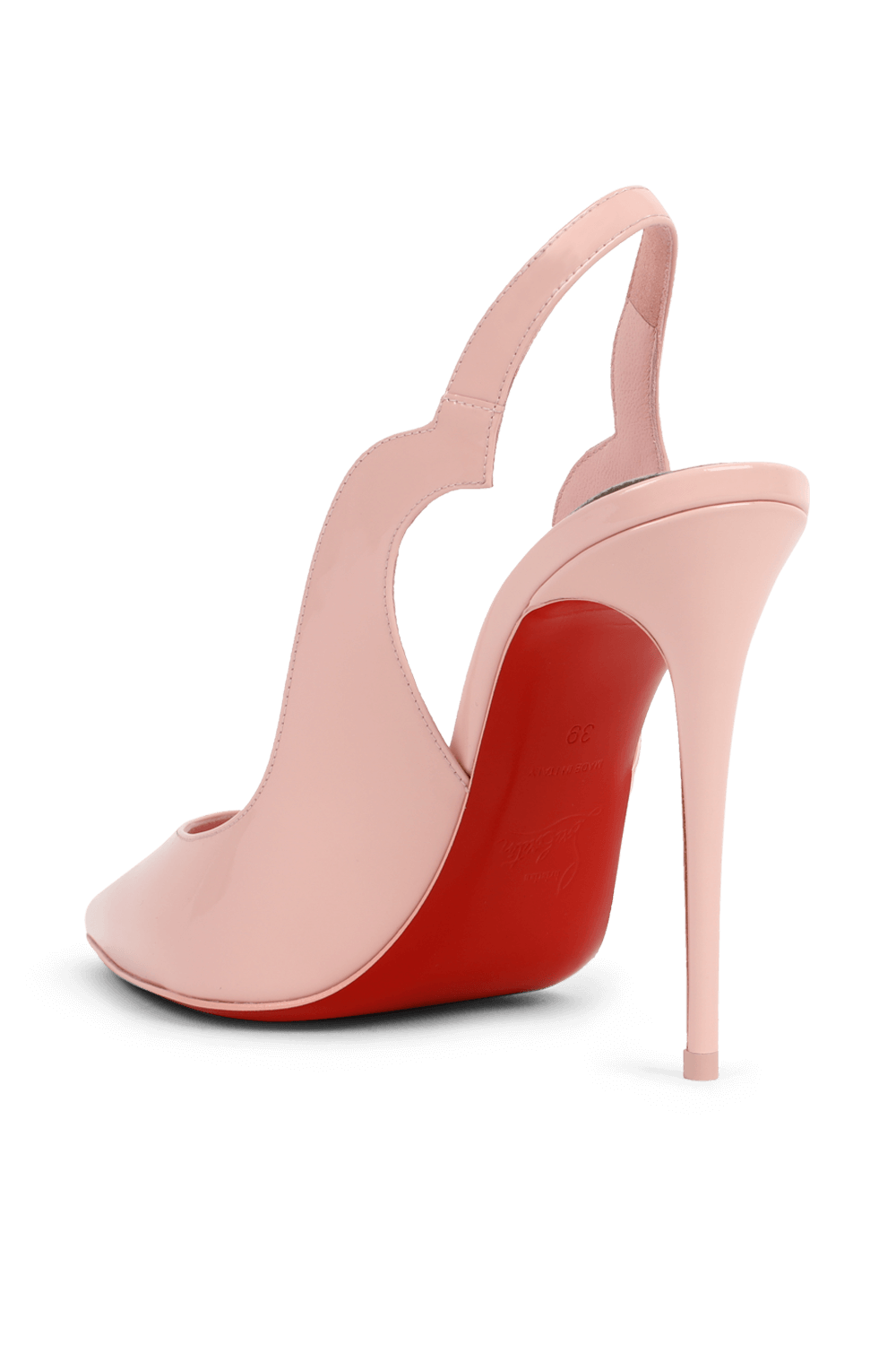 תמונה אחורית של נעלי עקב הוט צ'יק סלינג CHRISTIAN LOUBOUTIN