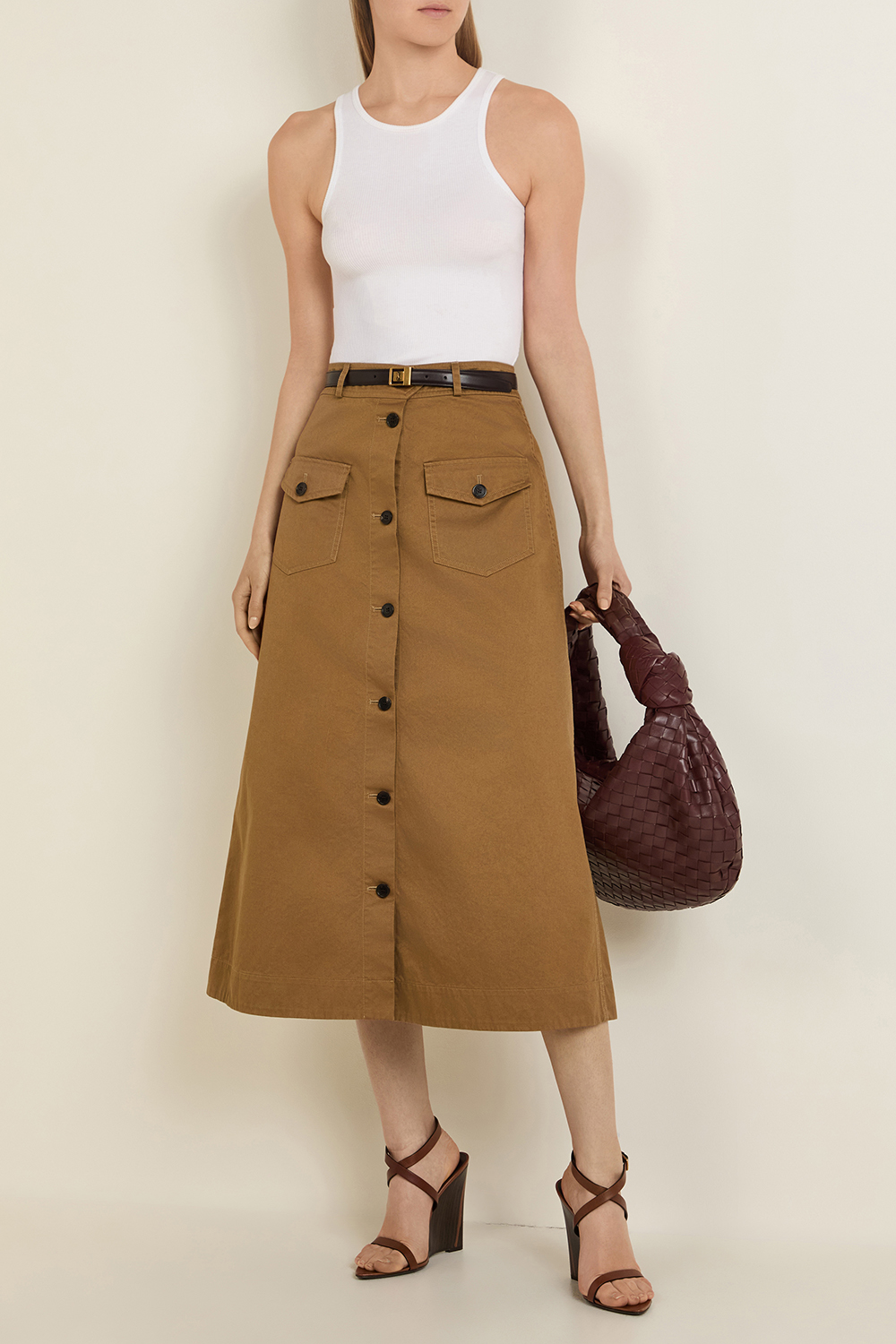 תמונת דוגמן קידמית של תיק ג'ודי קלאסי BOTTEGA VENETA