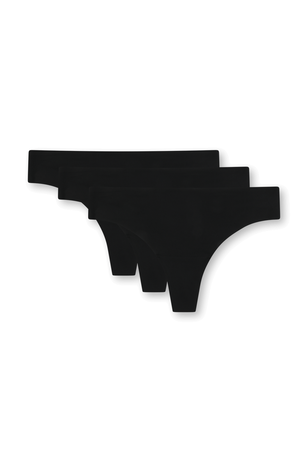 תמונה קידמית של InvisiWear Thong Underwear - 3 Pack LULULEMON