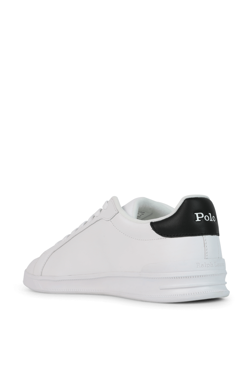 תמונה אחורית של סניקרס מעור ברכיסה נמוכה POLO RALPH LAUREN