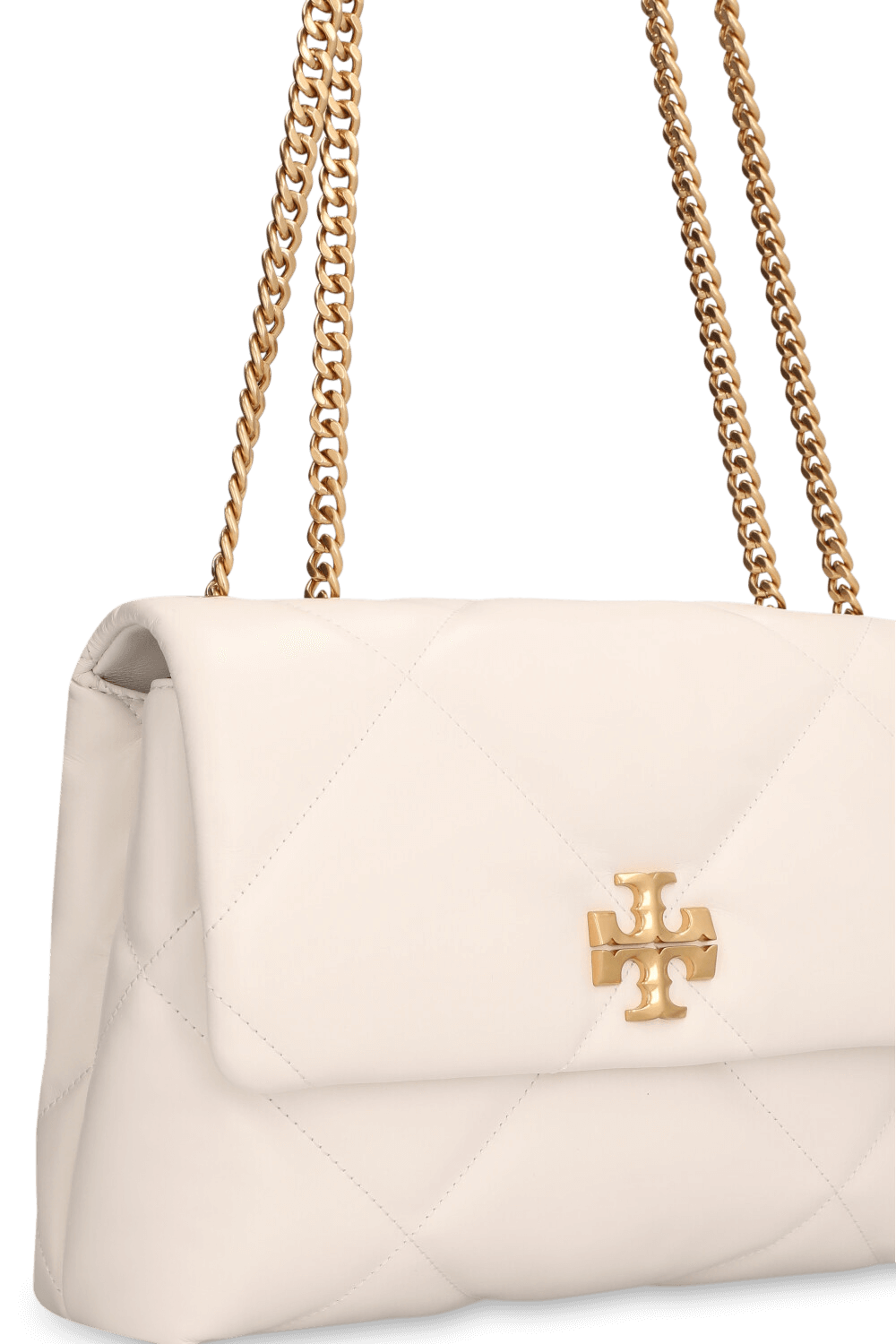 תמונת תקריב של תיק כתף קירה קווילט TORY BURCH