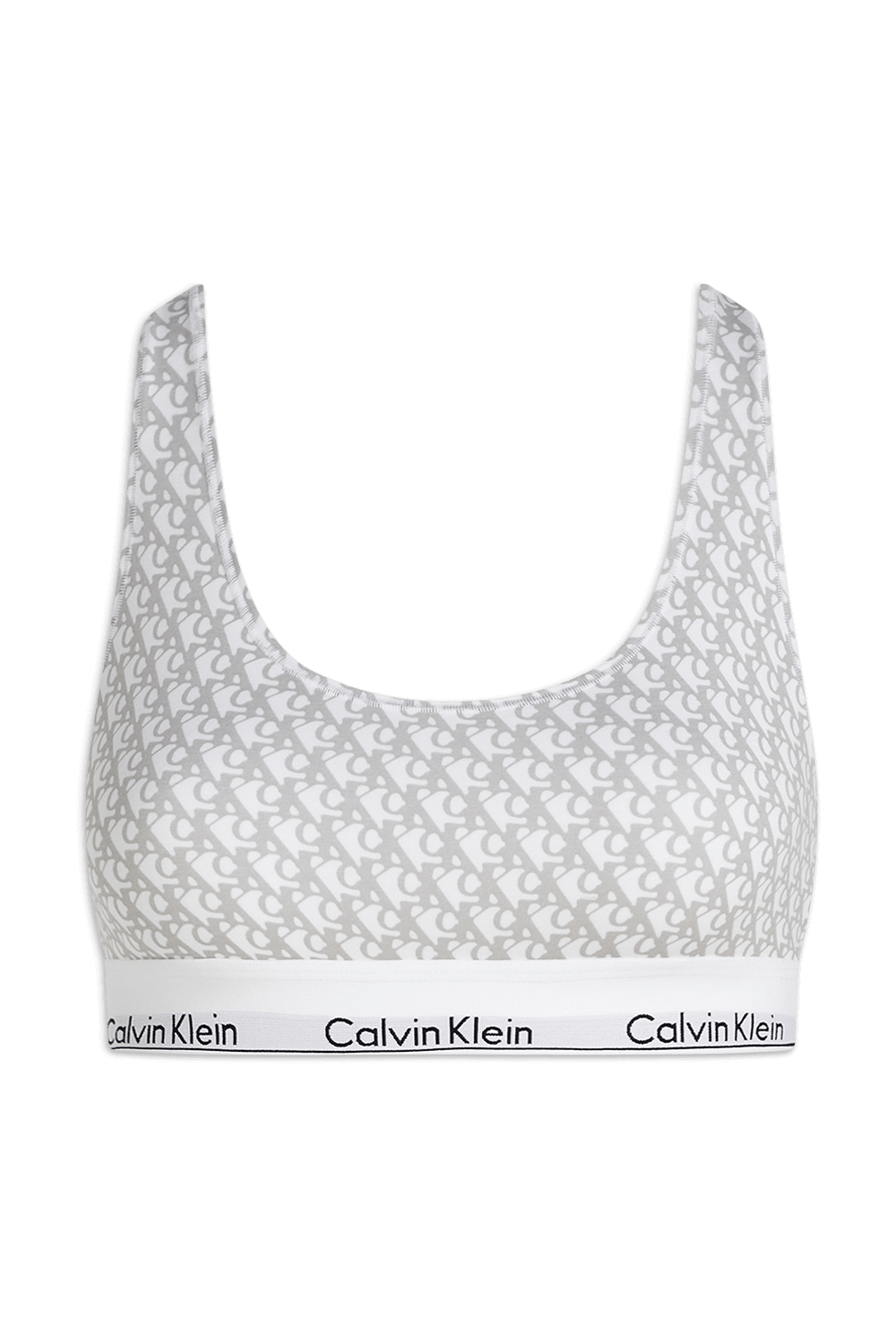 תמונה אחורית של חזיית בארלט CALVIN KLEIN