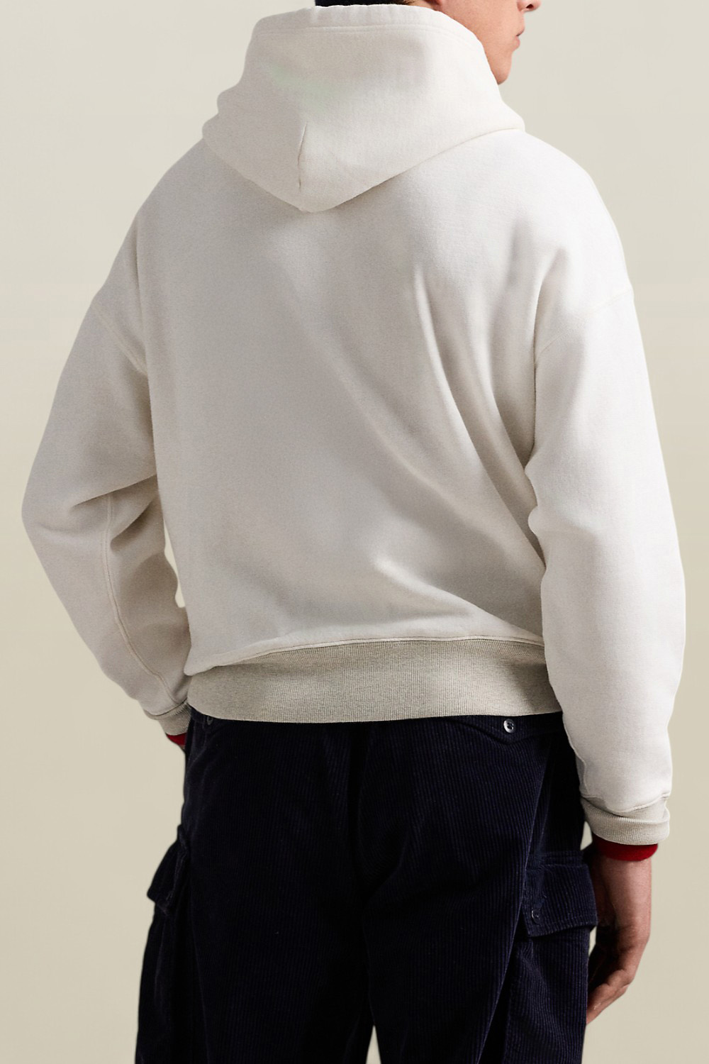 תמונת דוגמן אחורית של סווטשירט קפוצ'ון POLO RALPH LAUREN