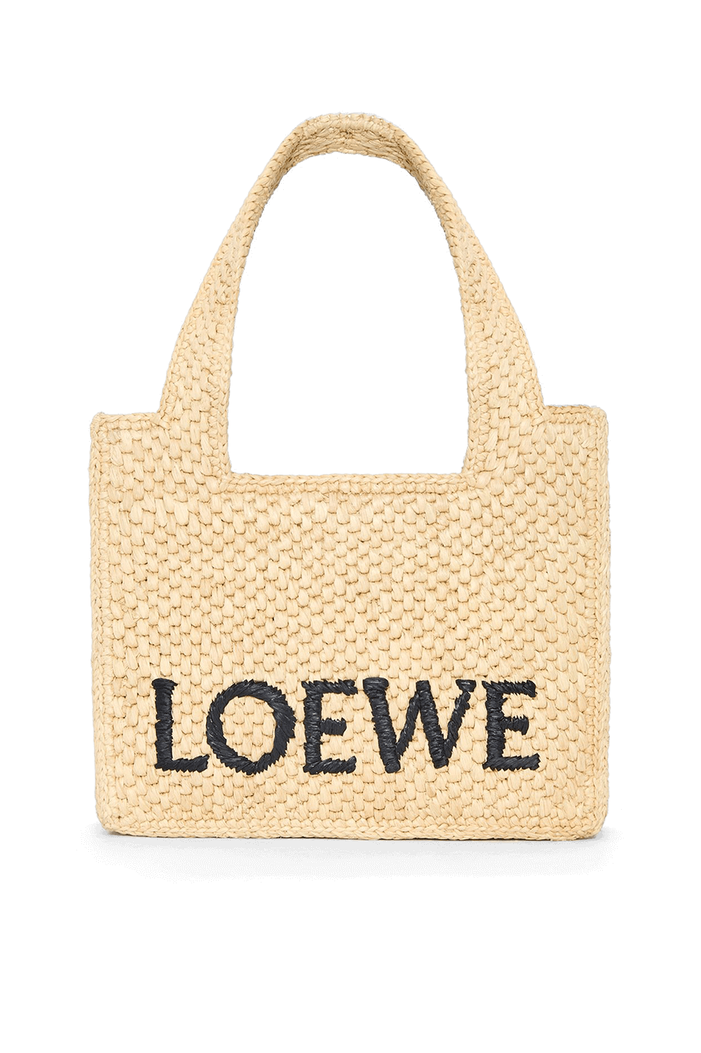 תמונה קידמית של תיק רפיה מיני LOEWE