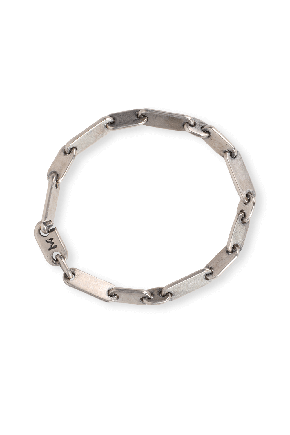 תמונה קידמית של Trio Monolinka Bracelet in Silver M.COHEN