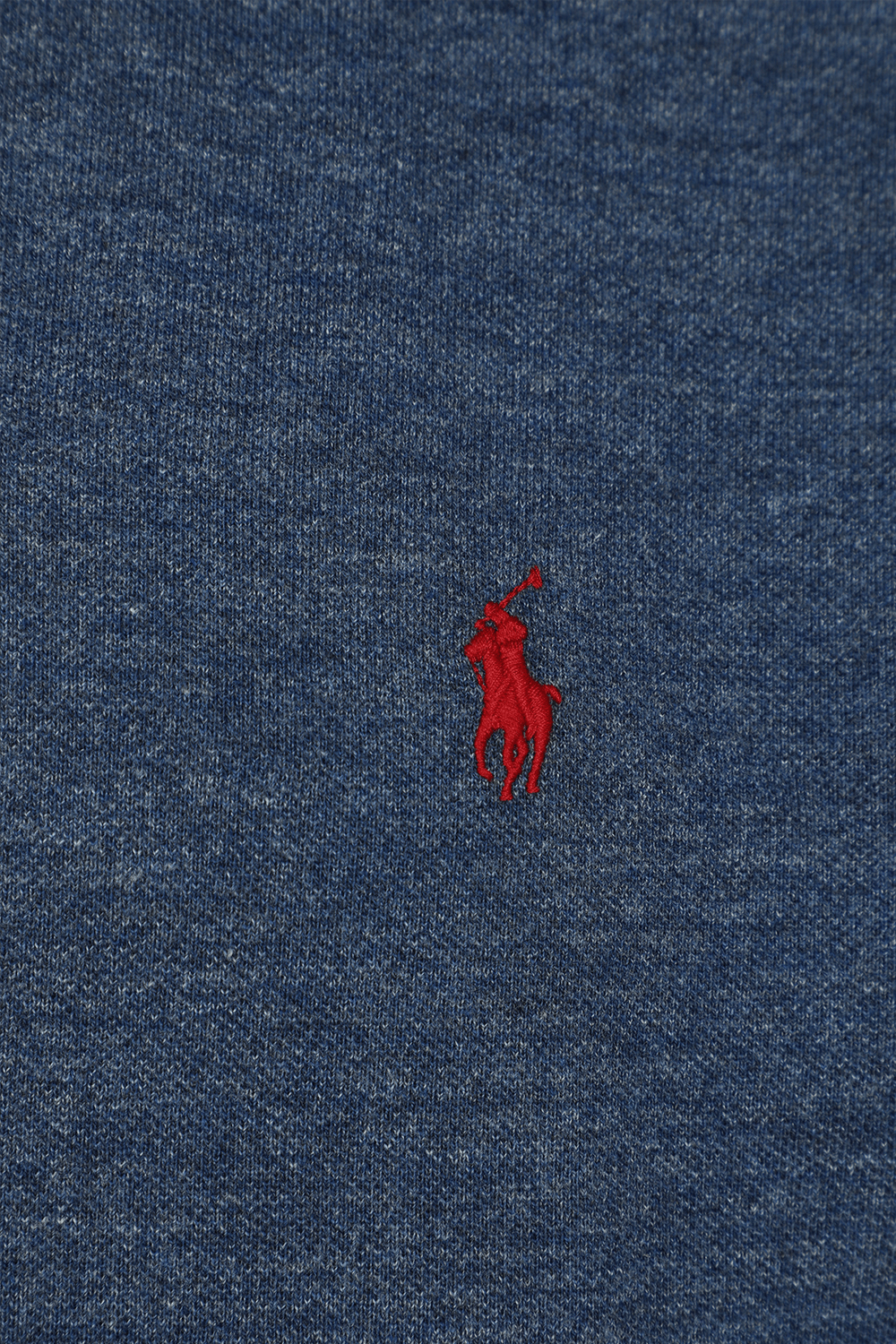 תמונה אחורית של חולצת פולו סלים מכותנה POLO RALPH LAUREN