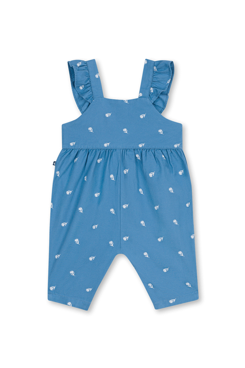 תמונה אחורית של אוברול קצר - גילאים 3-12 חודשים PETIT BATEAU