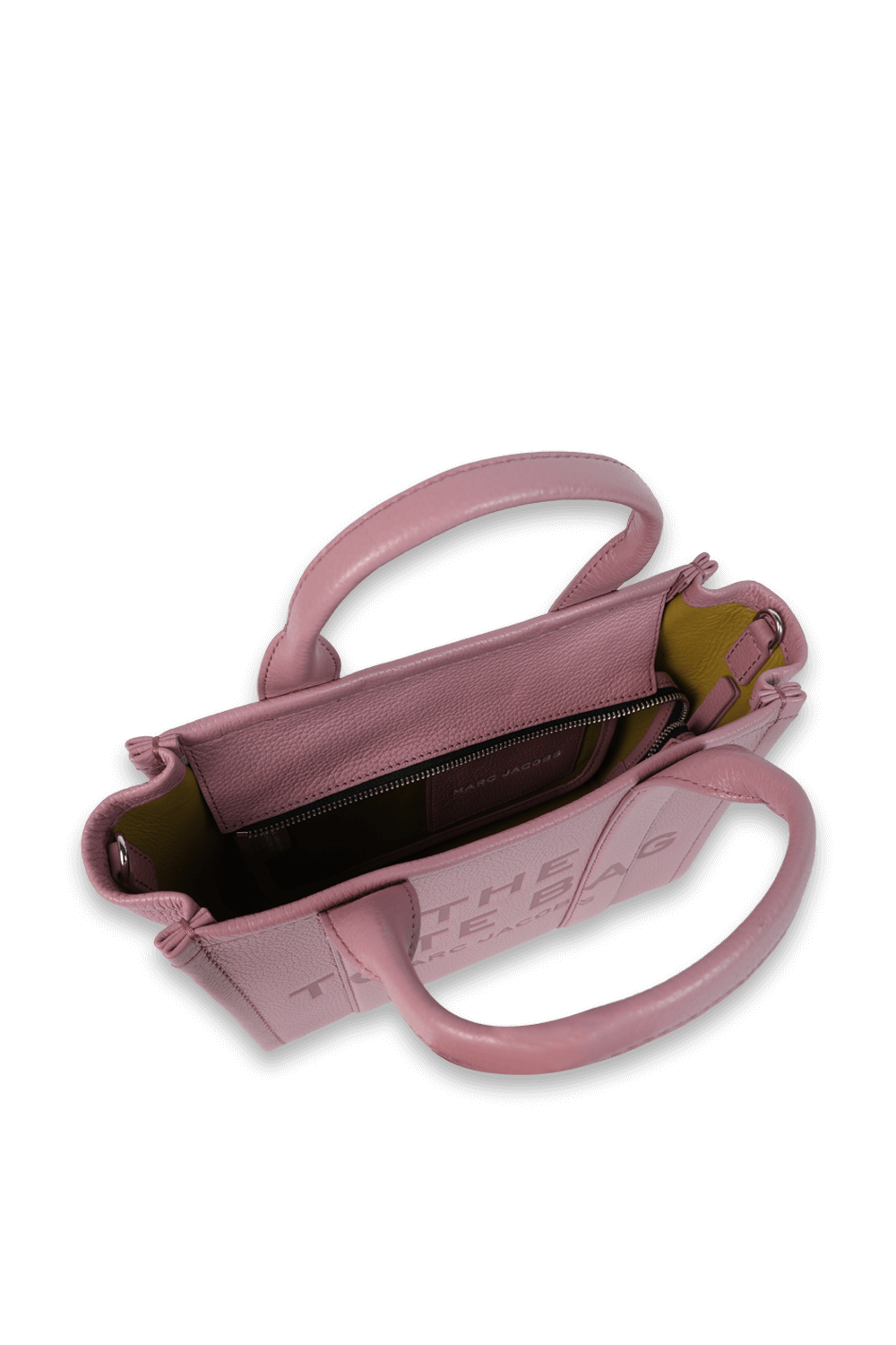 תמונת פנים של תיק נשיאה מעור בגודל מיני MARC JACOBS