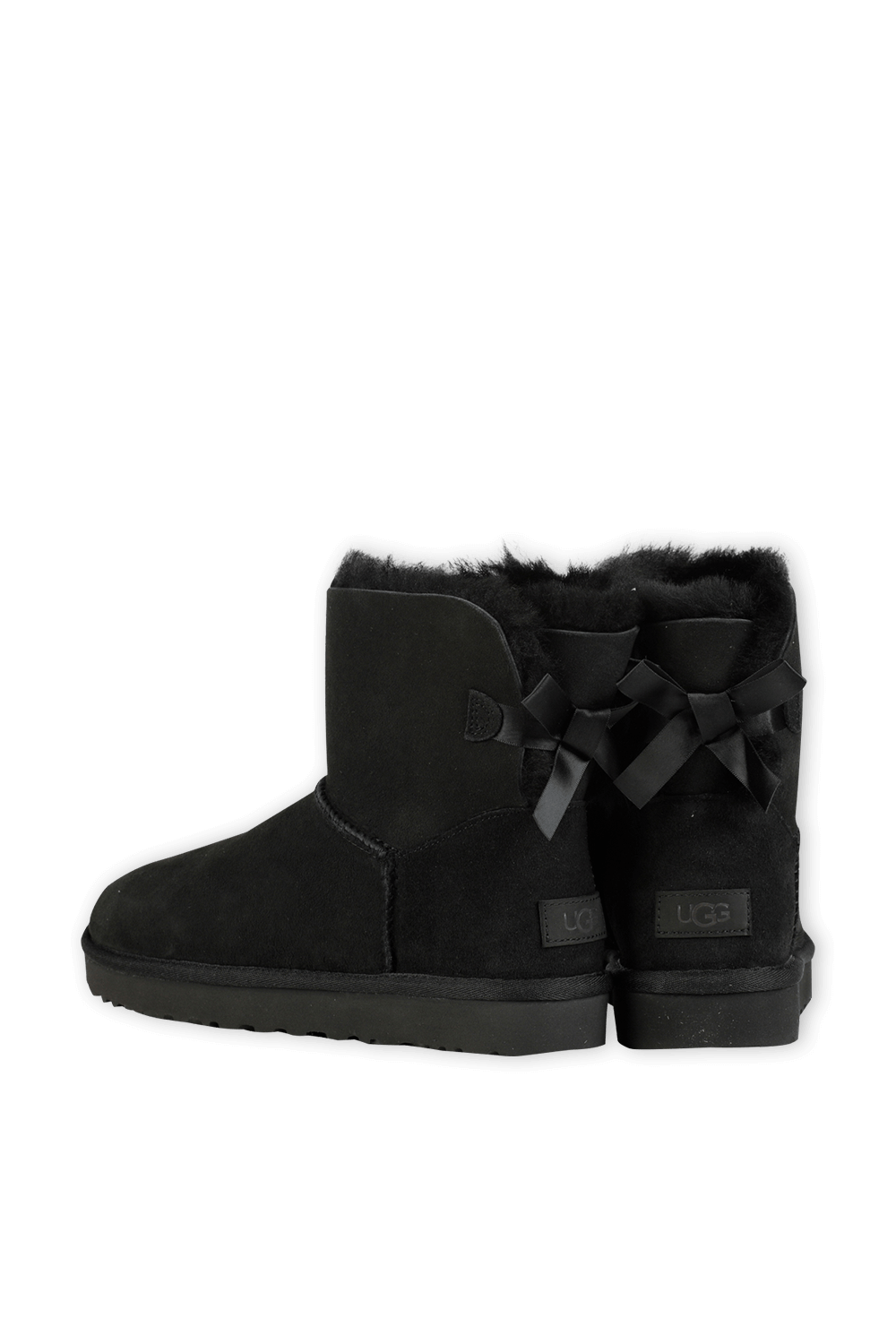 תמונת תקריב של מגפוני ביילי באו UGG