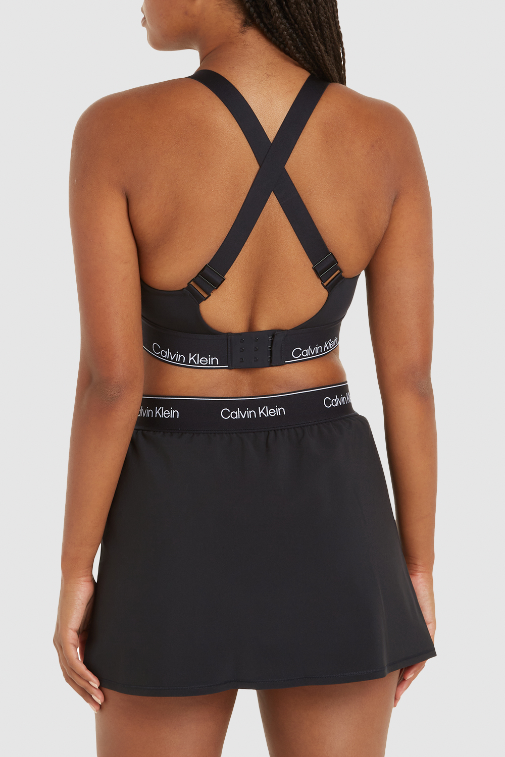 תמונת דוגמן אחורית של חזיית ספורט CALVIN KLEIN