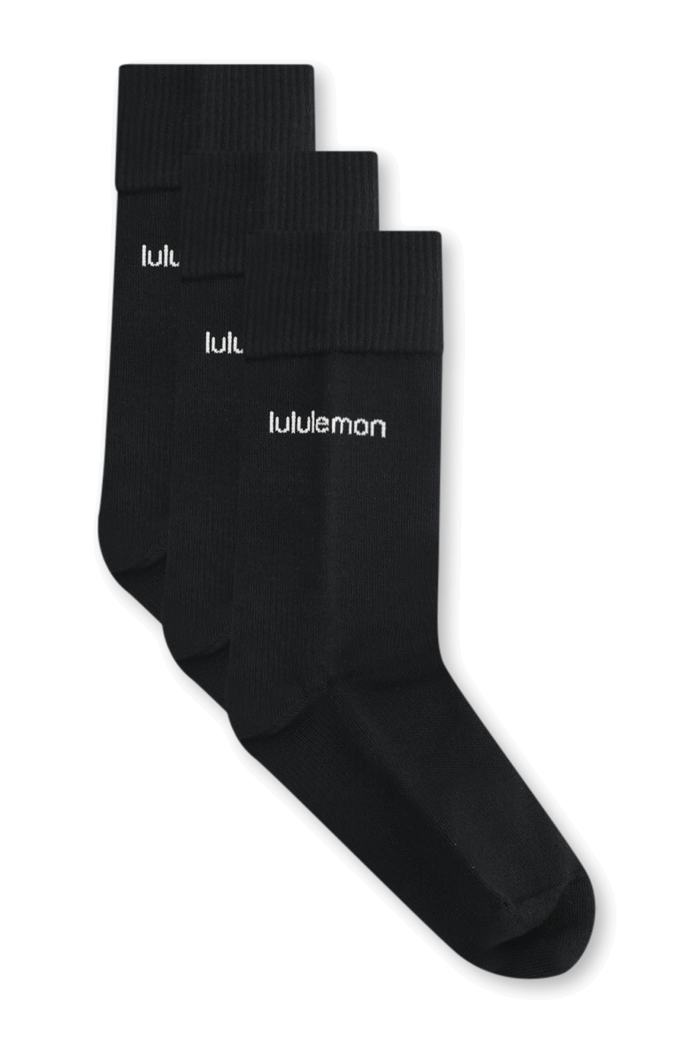 תמונה קידמית של Daily Stride Comfort Crew Sock 3P LULULEMON