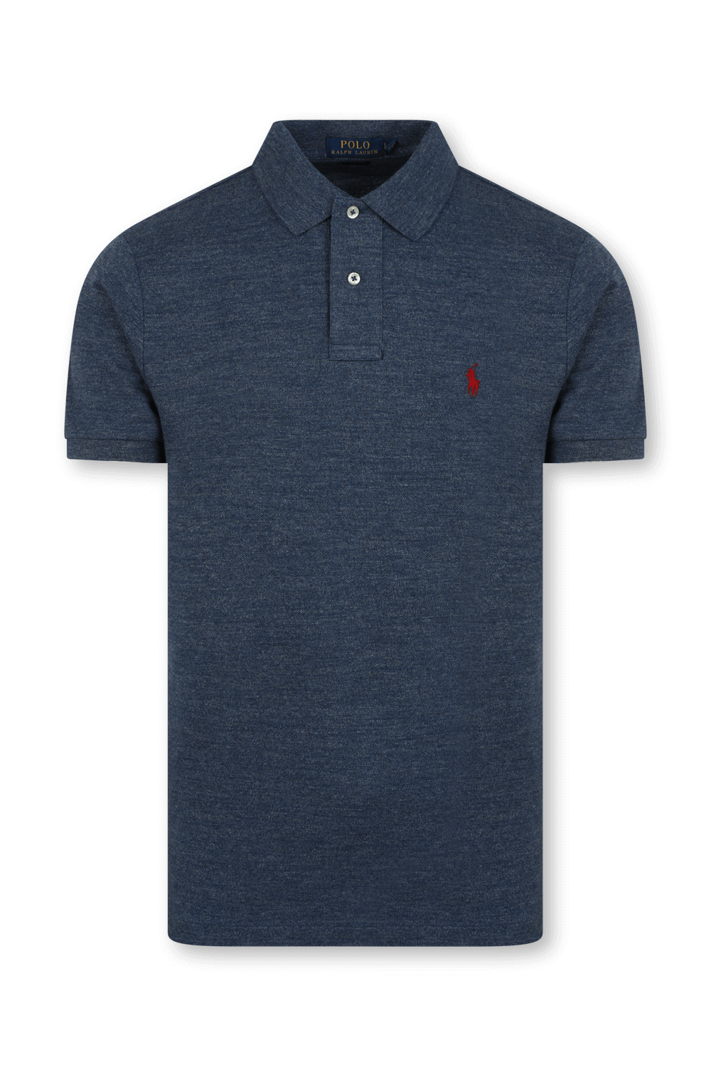 תמונה קידמית של חולצת פולו סלים מכותנה POLO RALPH LAUREN