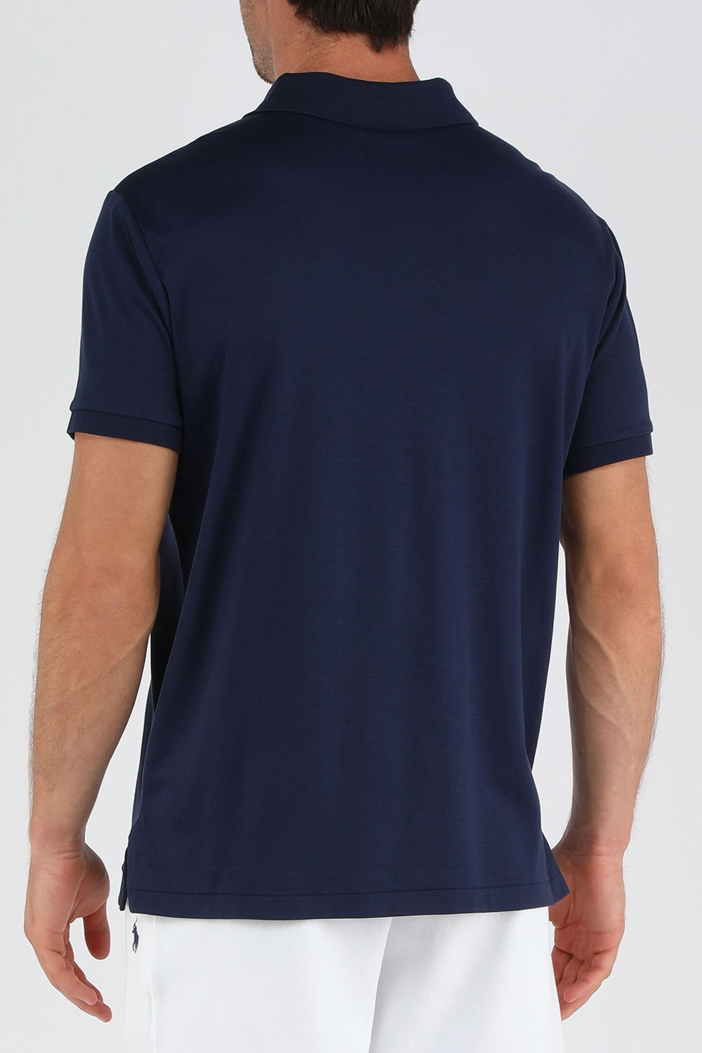 תמונת דוגמן אחורית של Slim Fit Polo Shirt in Navy