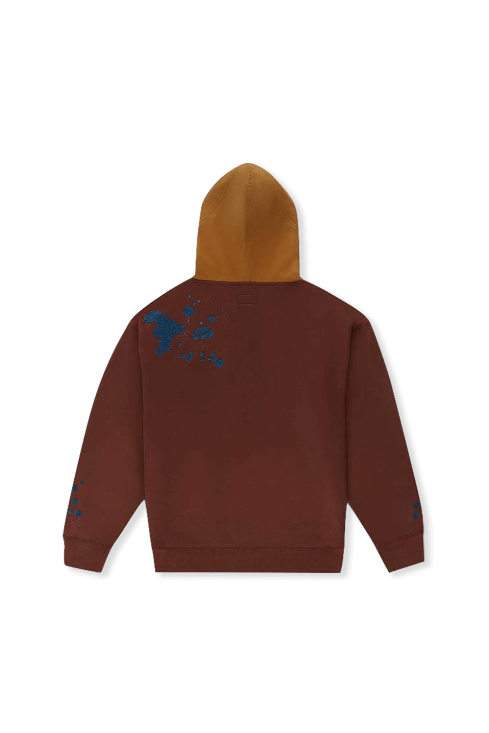 תמונה אחורית של Converse x Bandulu Hoodie in Brown CONVERSE