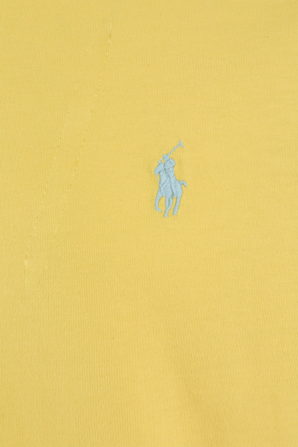 תמונה אחורית של חולצת סלים טי עם לוגו רקום POLO RALPH LAUREN