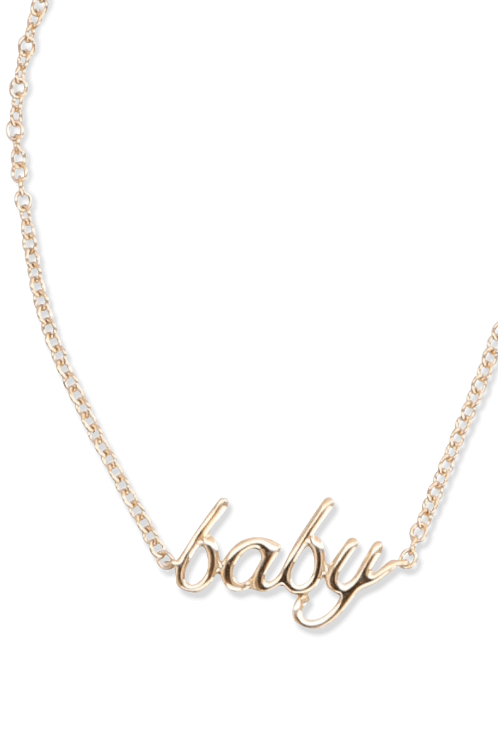 תמונה אחורית של צמיד בייבי זהב ורוד 18 קרט NOA FINE JEWELRY