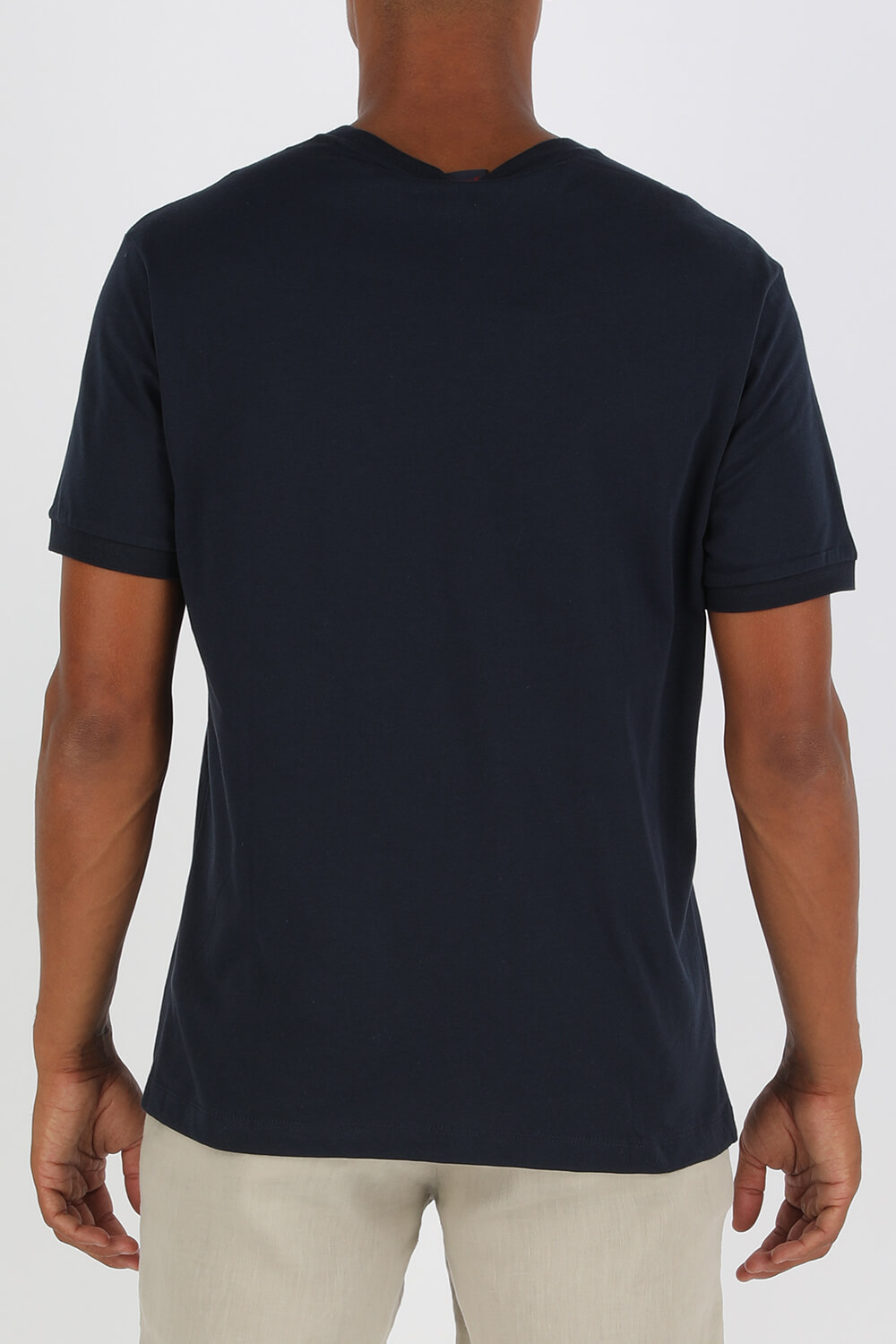 תמונת דוגמן אחורית של Yachting T-Shirt in Blue
