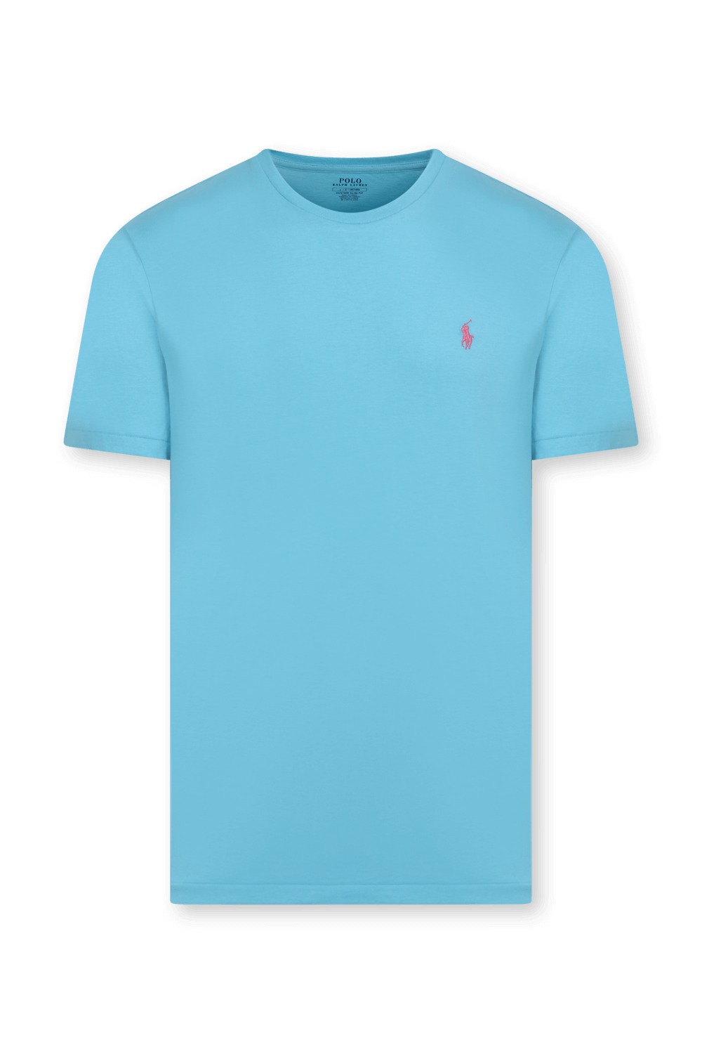 תמונה קידמית של חולצת טי קצרה מכותנה POLO RALPH LAUREN