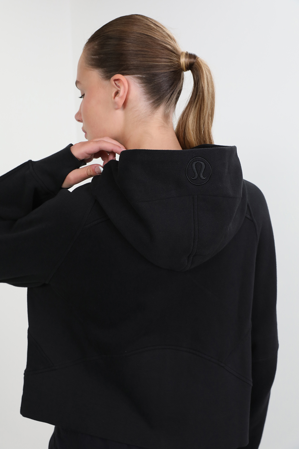 תמונת תקריב דוגמן של Scuba Oversized Full Zip