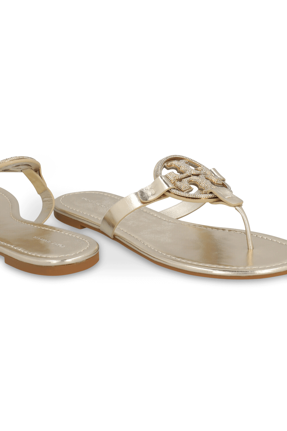 תמונת תקריב של כפכפי אצבע מילר TORY BURCH