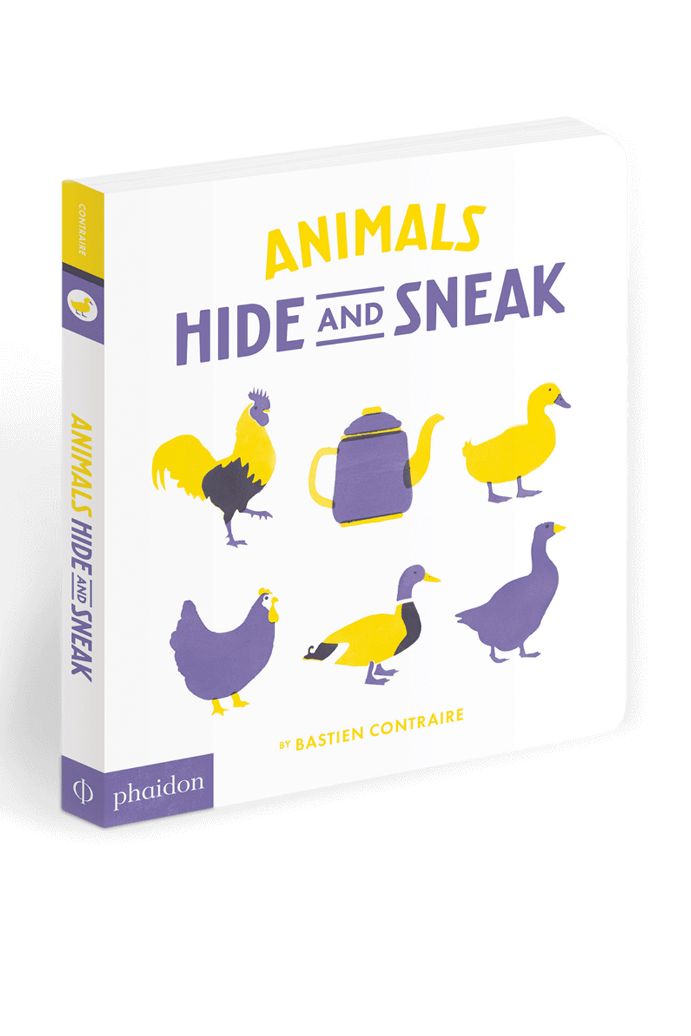 תמונה קידמית של Animals Hide and Sneak - גילאי 1-3 PHAIDON