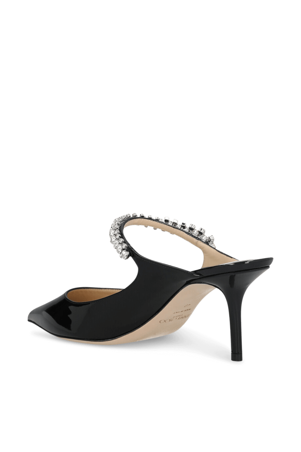 תמונה אחורית של נעלי עקב סליידס בינג 100 JIMMY CHOO