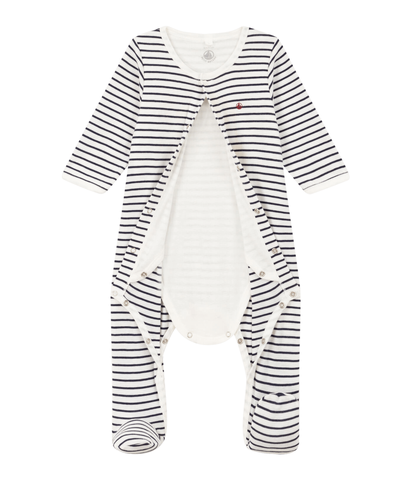 תמונת פנים של בודיג'מה - גילאי NB-12 חודשים PETIT BATEAU