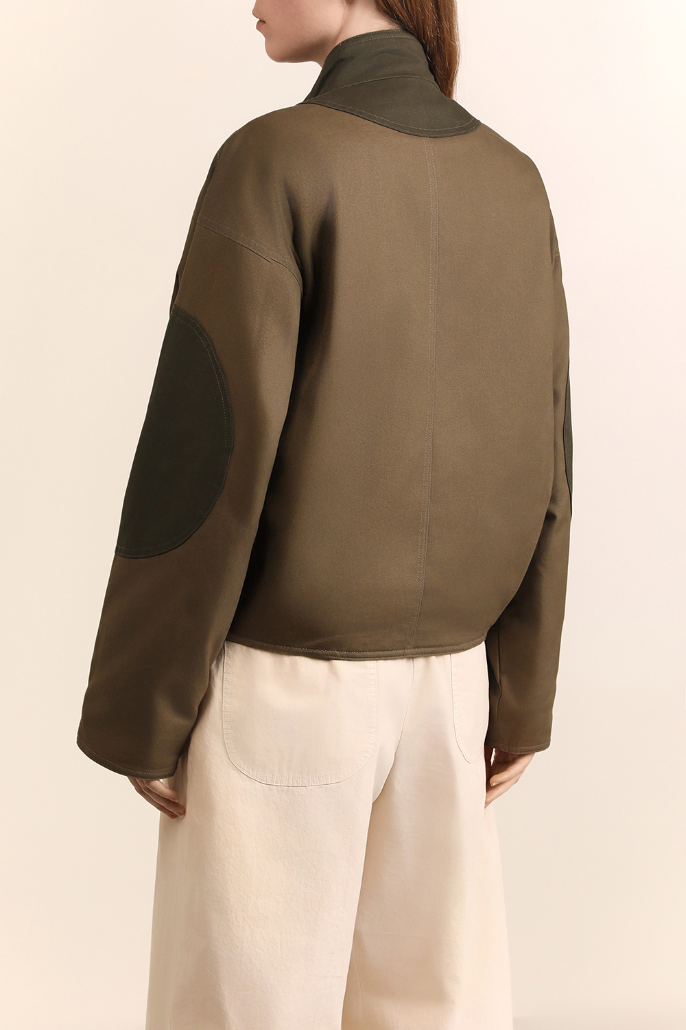 תמונת דוגמן אחורית של ז'קט כותנה בריפוד קל RAG & BONE