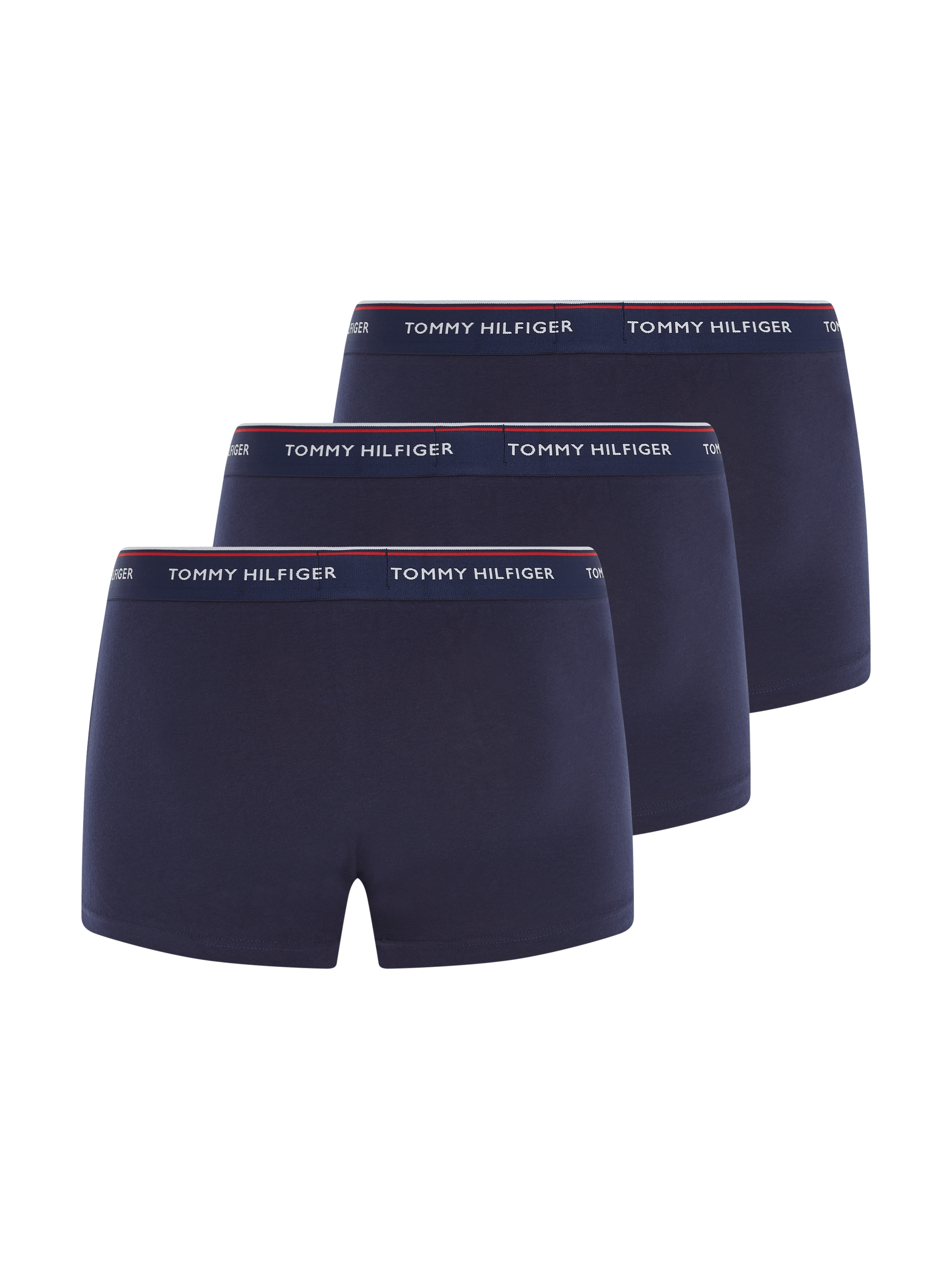 תמונה אחורית של מארז שלושה תחתוני בוקסר TOMMY HILFIGER