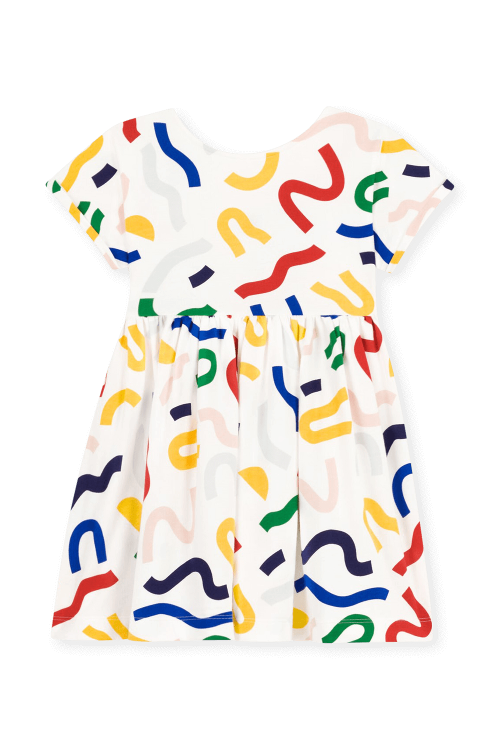 תמונה קידמית של שמלה קצרה - גילאי 3-5 שנים PETIT BATEAU
