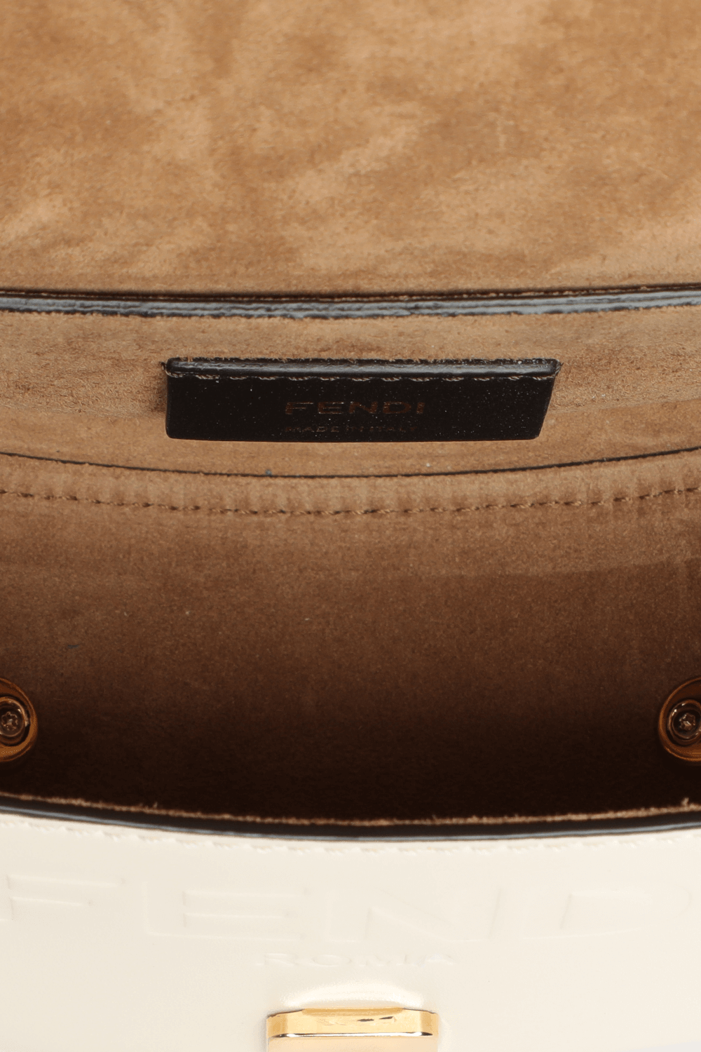 תמונת פנים של Moonlight Bag in White Leather FENDI