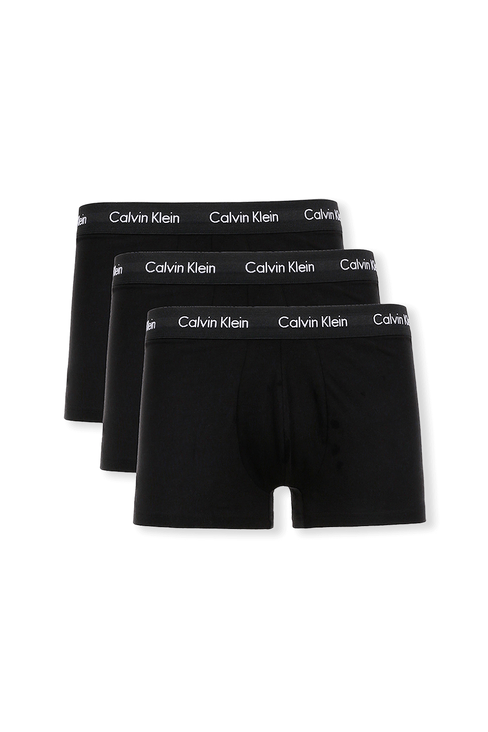 תמונה קידמית של מארז שלושה תחתוני טראנק CALVIN KLEIN