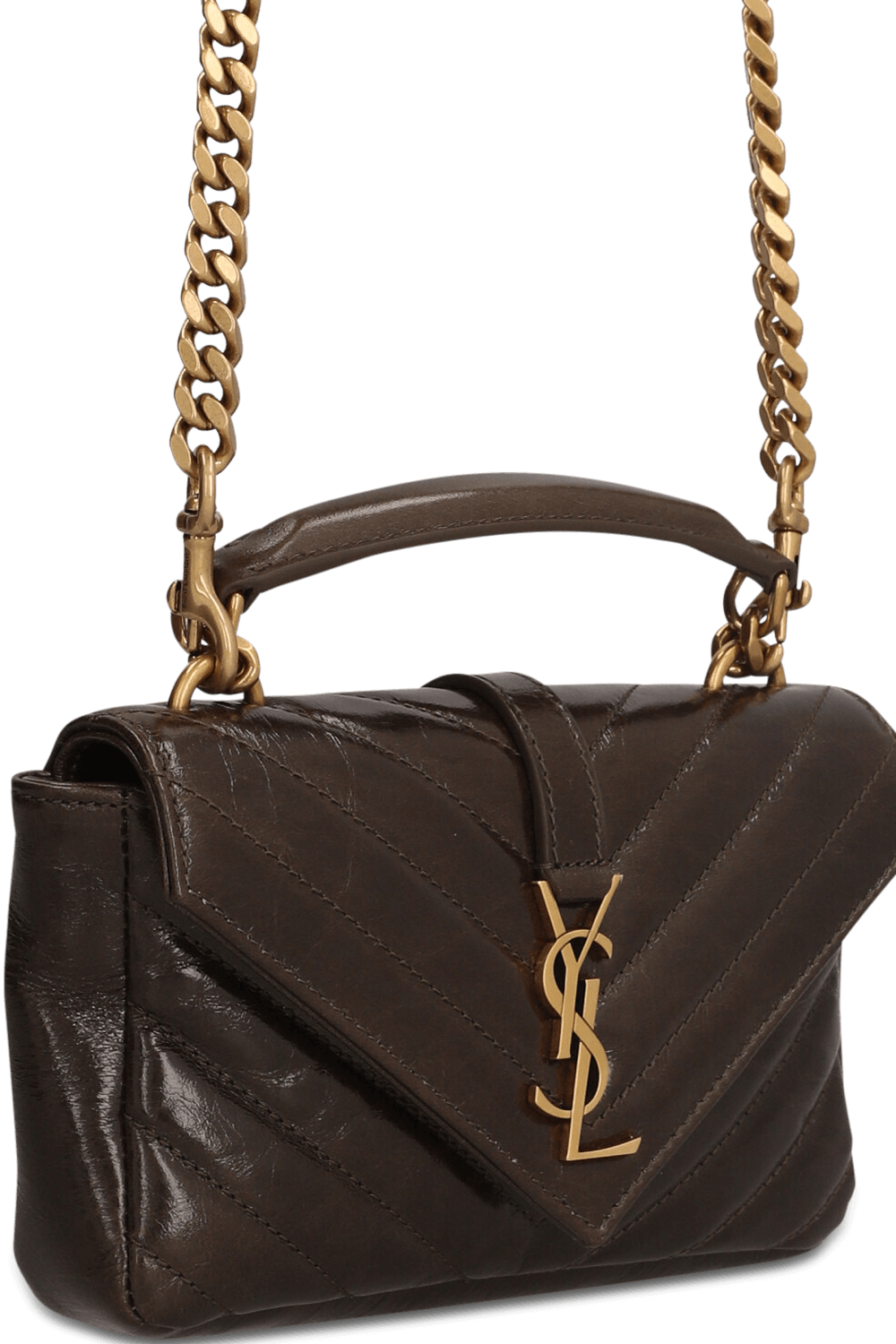 תמונת תקריב של תיק קולג' מיני SAINT LAURENT