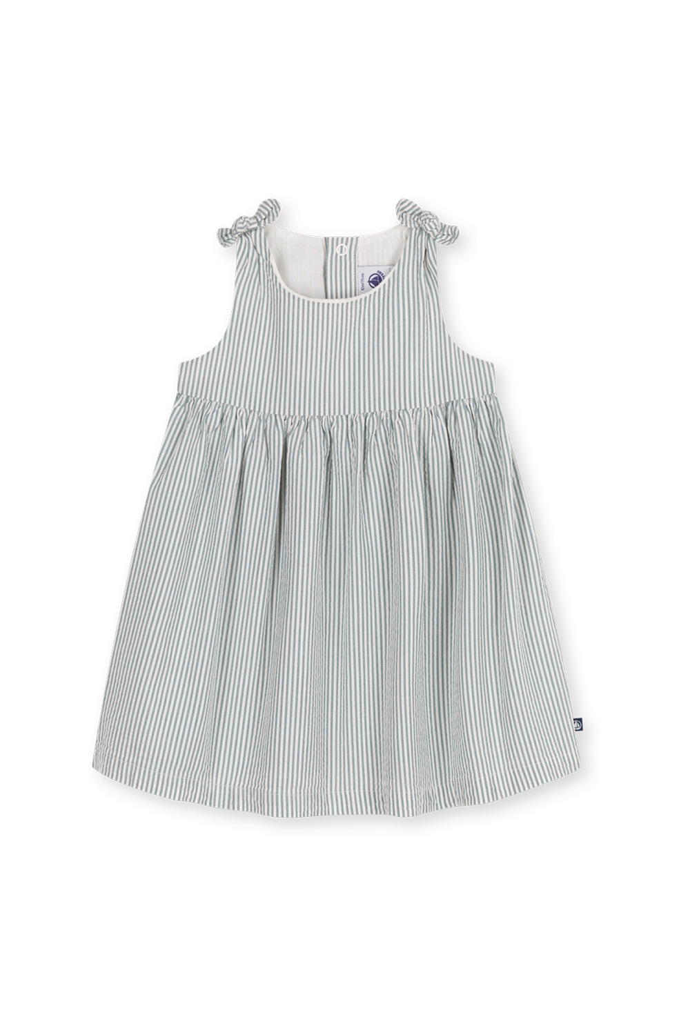 תמונה קידמית של שמלה קצרה - גילאי 18-36 חודשים PETIT BATEAU