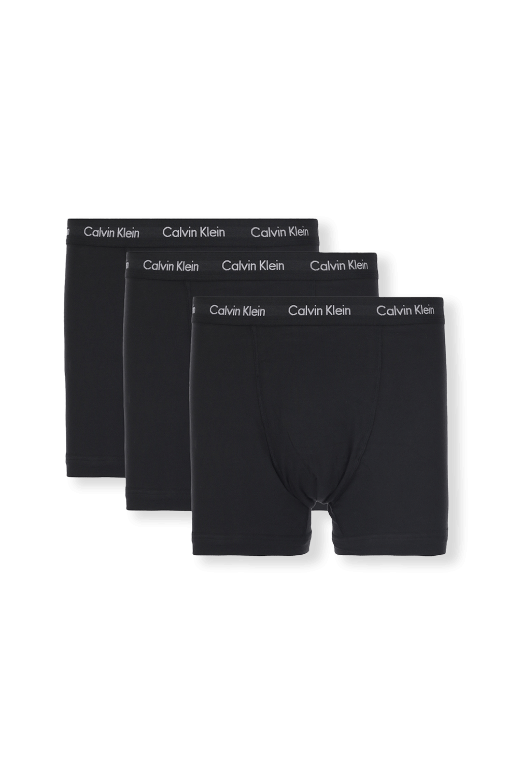 תמונה קידמית של מארז שלושה תחתוני טראנק CALVIN KLEIN