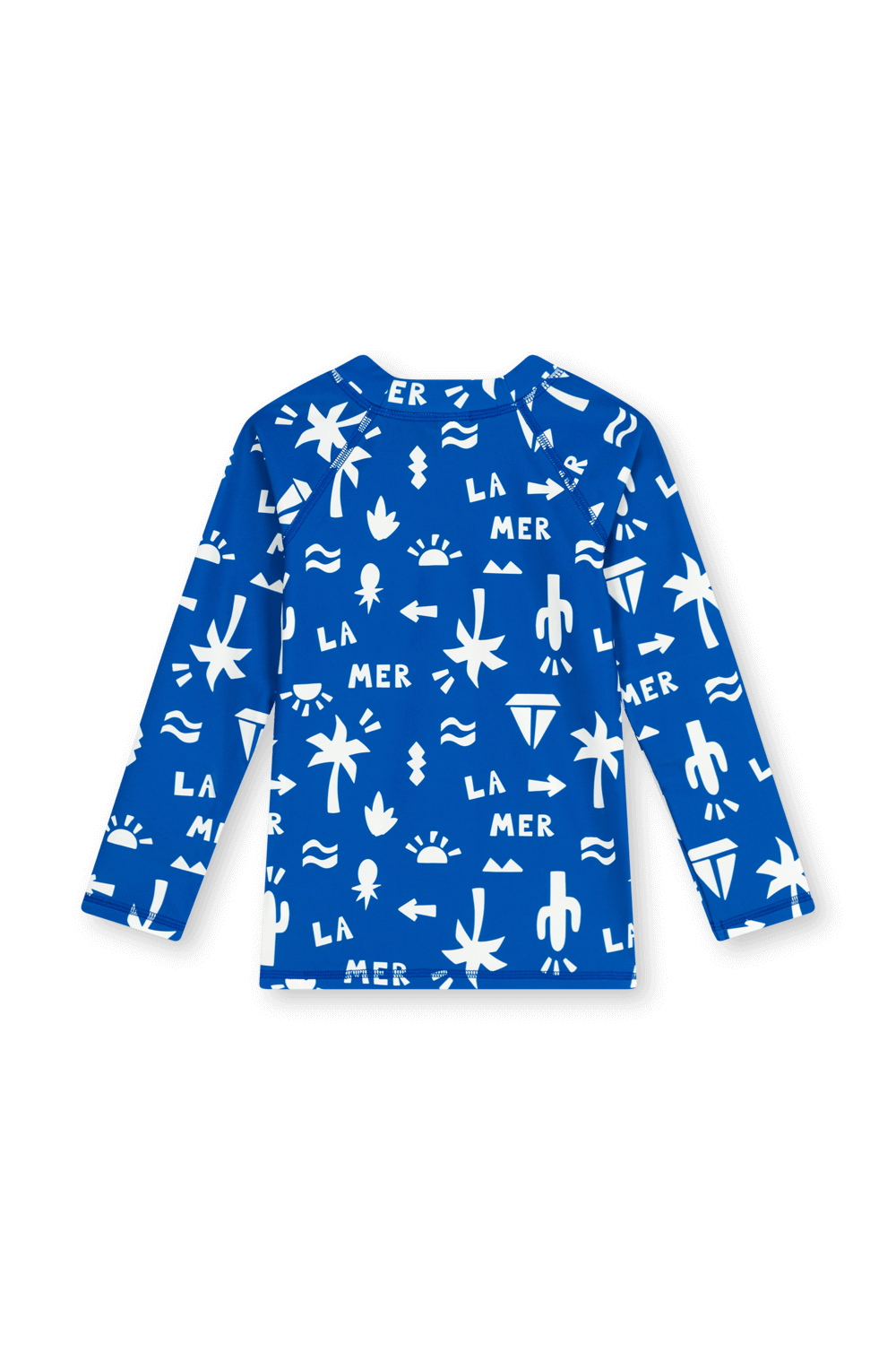 תמונה אחורית של חולצת בגד ים - גילאי 6-10 שנים PETIT BATEAU