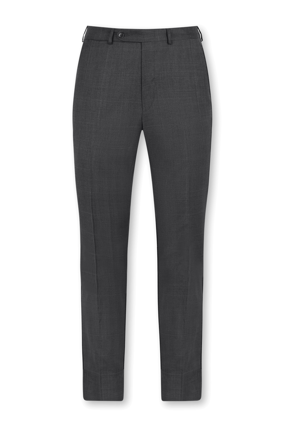 תמונת תקריב של חליפת צמר מחוייטת ZEGNA