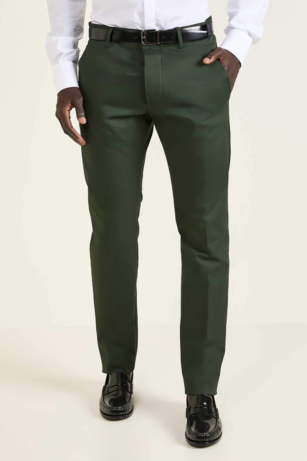 תמונת דוגמן קידמית של מכנסי צ'ינו DSQUARED2