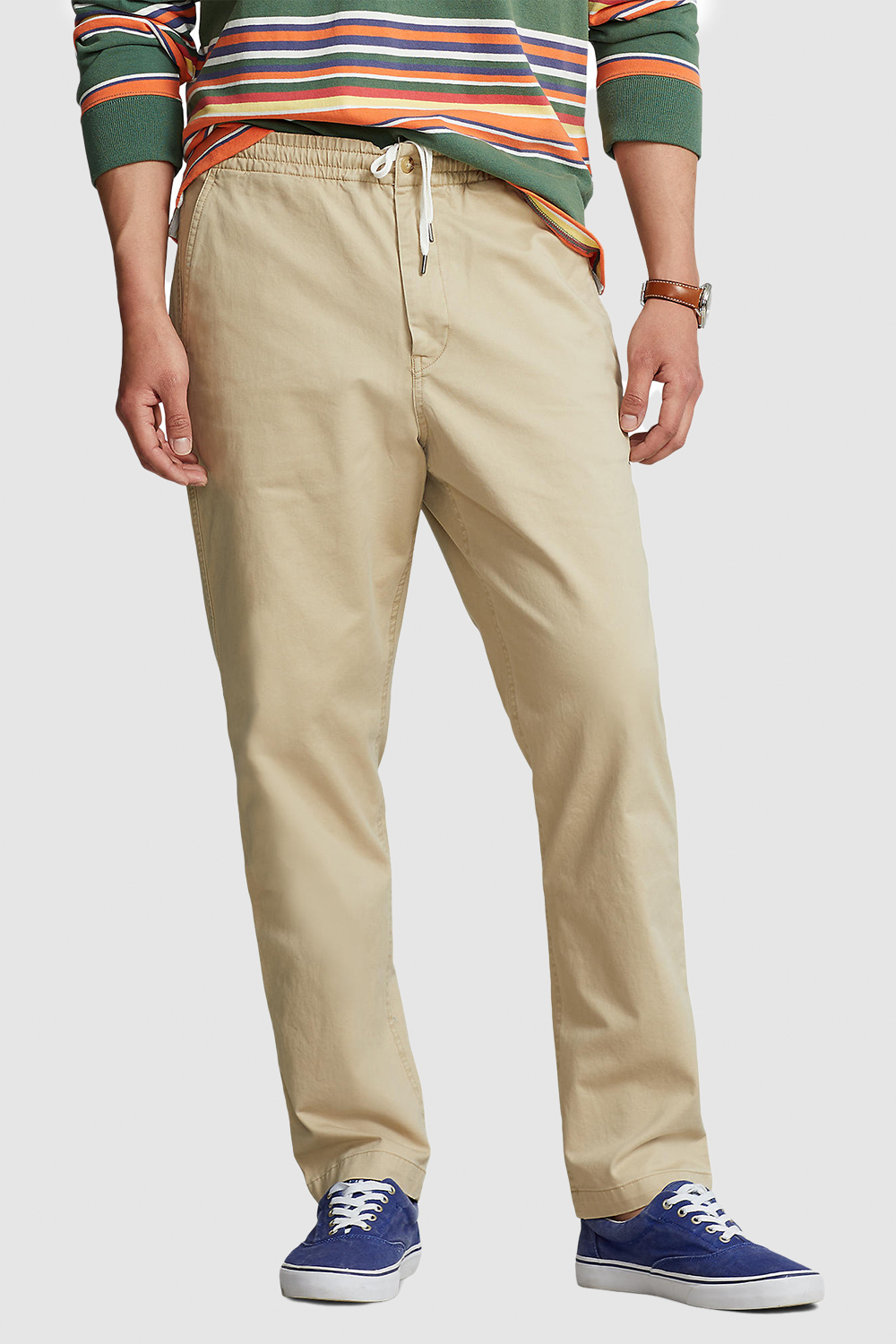 תמונת דוגמן קידמית של מכנסיים ארוכים POLO RALPH LAUREN