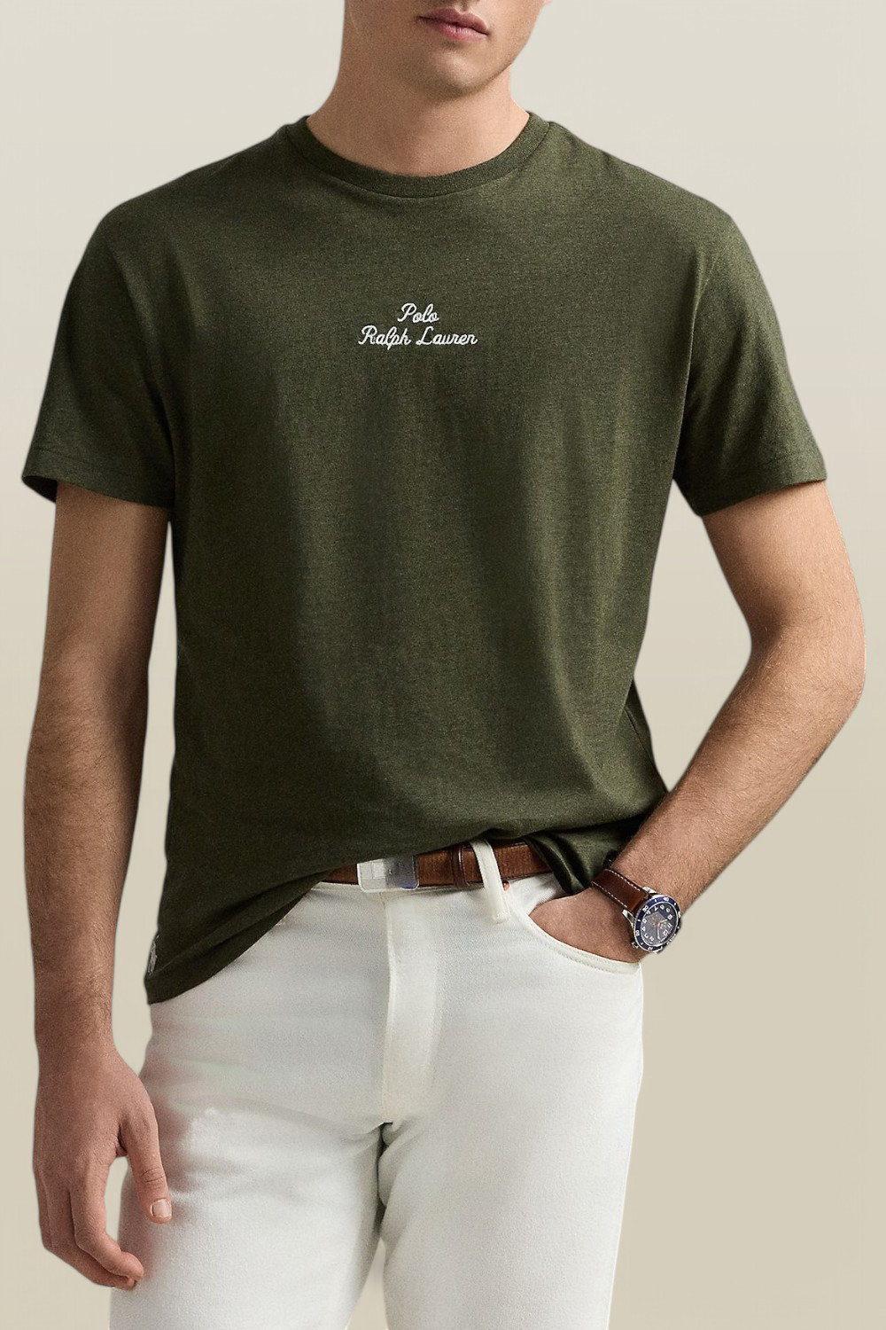 תמונת דוגמן קידמית של חולצת טי POLO RALPH LAUREN