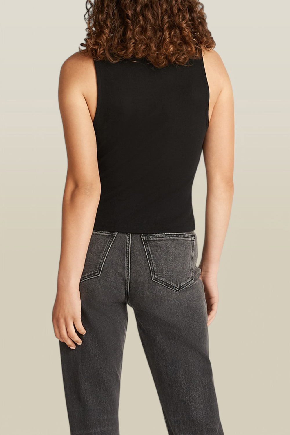 תמונת דוגמן אחורית של וסט סלים פיט CALVIN KLEIN
