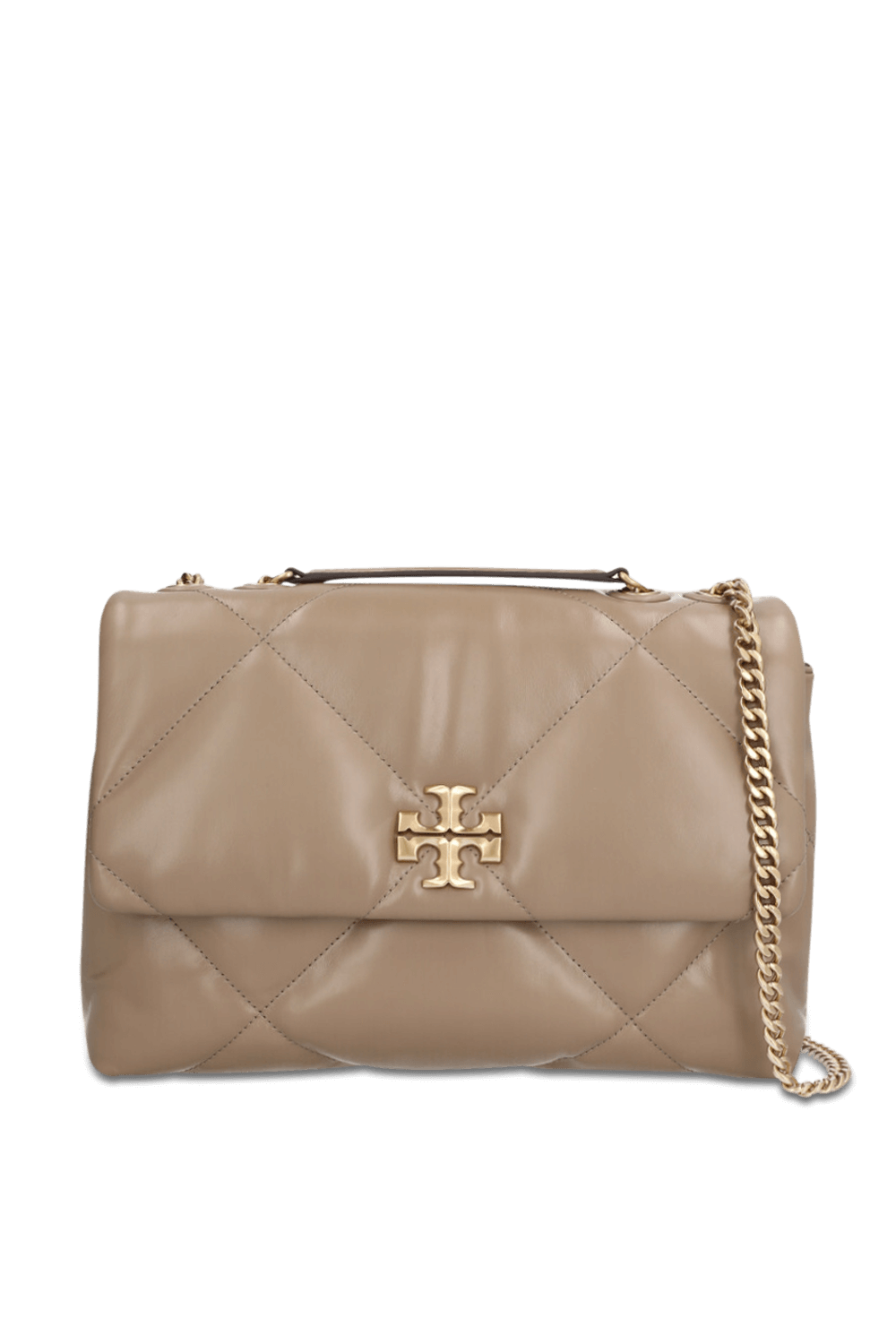 תמונה קידמית של תיק כתף קירה קווילט סמול TORY BURCH