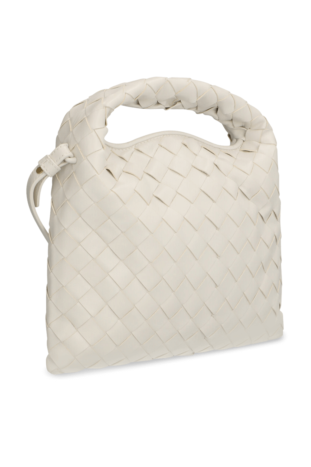 תמונה אחורית של תיק הופ בגודל מיני BOTTEGA VENETA