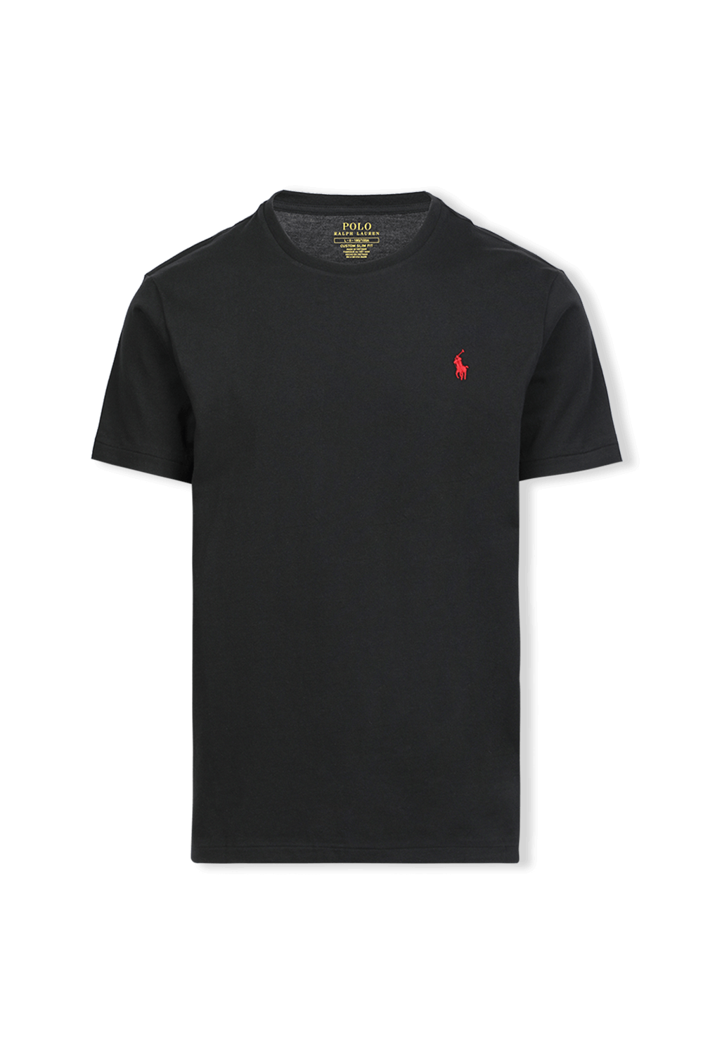 תמונה קידמית של חולצת טי עם לוגו רקום POLO RALPH LAUREN