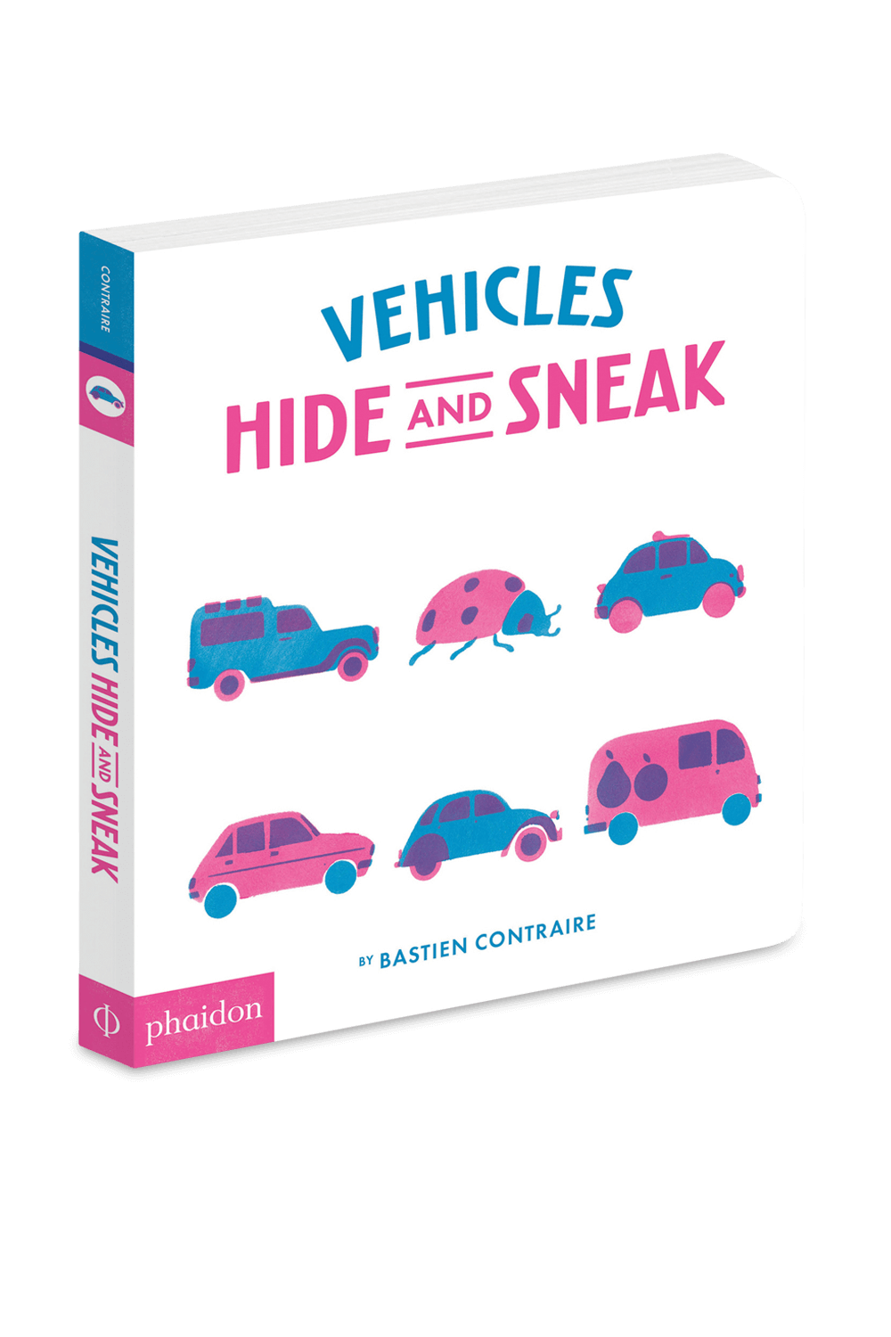 תמונה קידמית של Vehicles Hide and Sneak PHAIDON