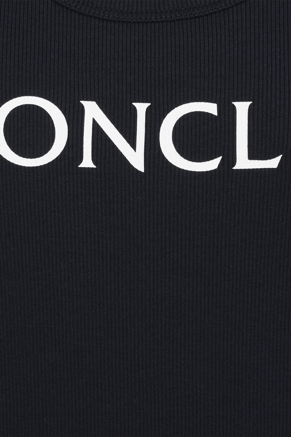 תמונה אחורית של גופייה מכותנה MONCLER
