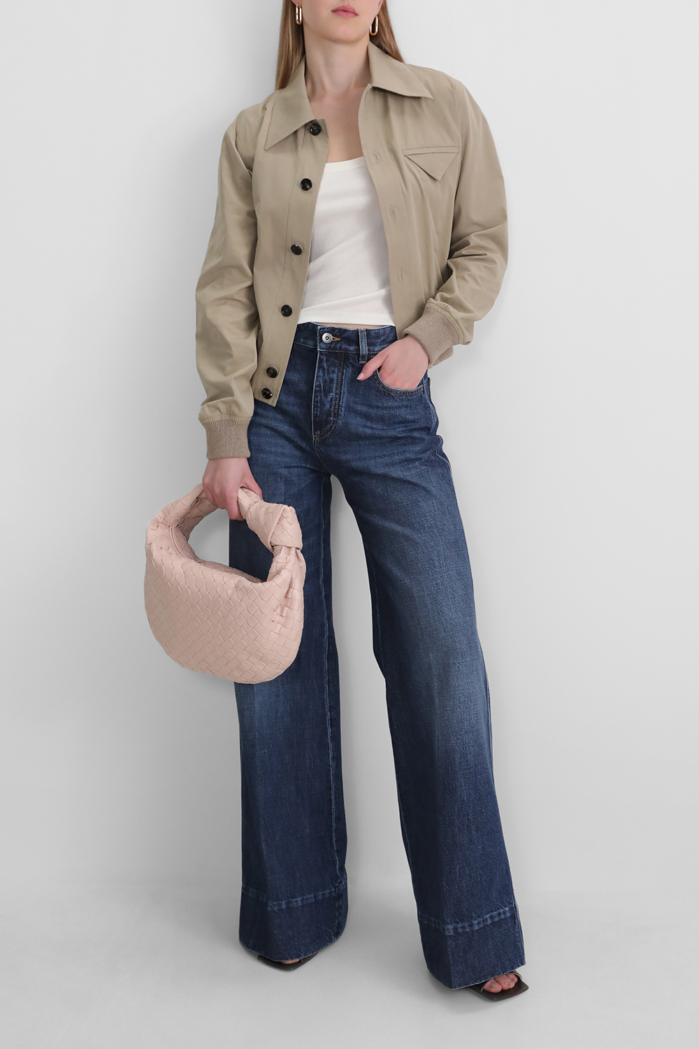 תמונת דוגמן קידמית של תיק ג'ודי בגודל טין BOTTEGA VENETA