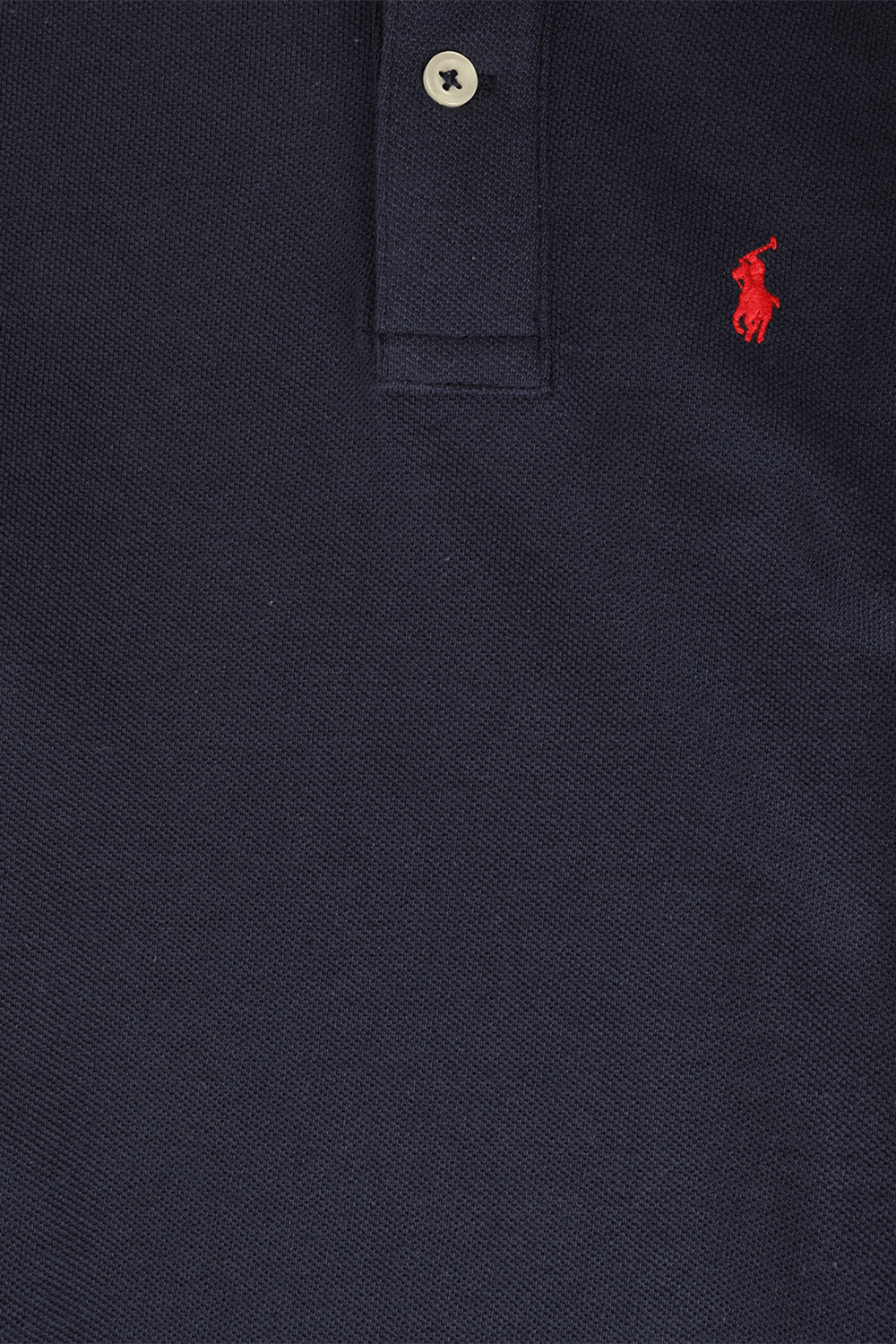 תמונת תקריב של חולצת פולו קצרה - גילאי 5-7 שנים POLO RALPH LAUREN KIDS